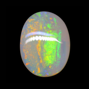 Australian Opal With Fire - 6.39 Carat 