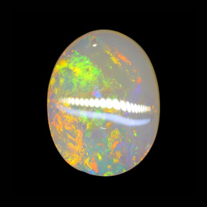 Australian Opal With Fire - 3.54 Carat 