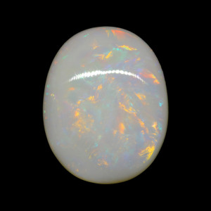 Australian Opal With Fire - 6.35 Carat 