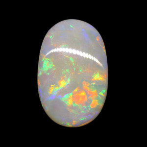 Australian Opal With Fire - 6.57 Carat 