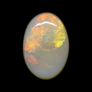Australian Opal With Fire - 5.46 Carat 
