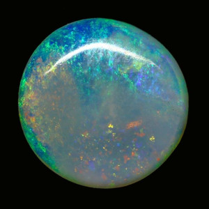 Australian Opal With Fire - 1.03 Carat 