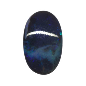 Australian Black Opal With Fire - 12.60 Carat 