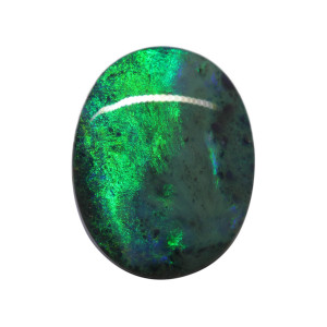 Australian Black Opal With Fire - 12.75 Carat 
