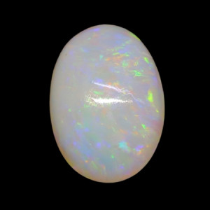 Australian Opal With Fire - 0.37 Carat 
