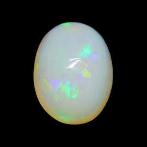 Australian Opal With Fire - 0.60 Carat 